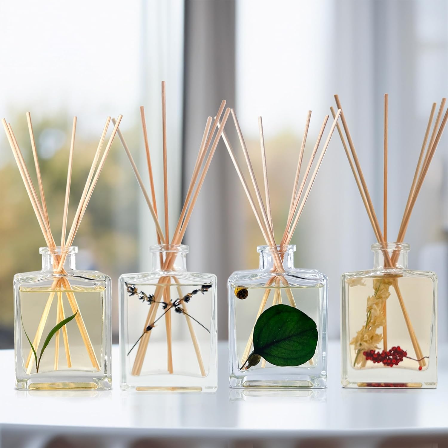 Urban Naturals Crisp White Linen Reed Diffuser Set