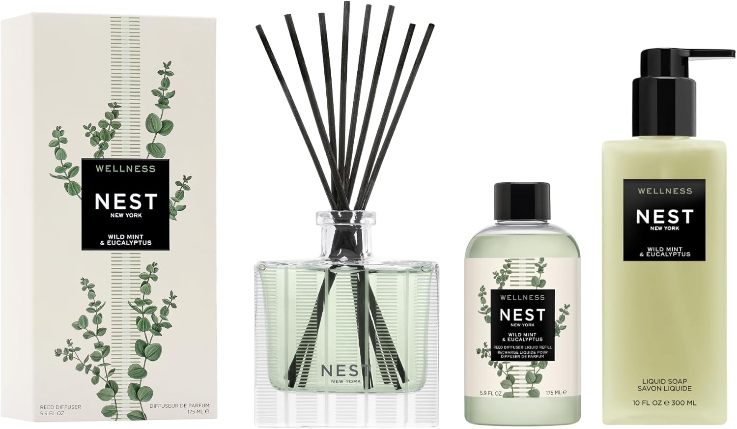 NEST New York Wild Mint Eucalyptus Bundle