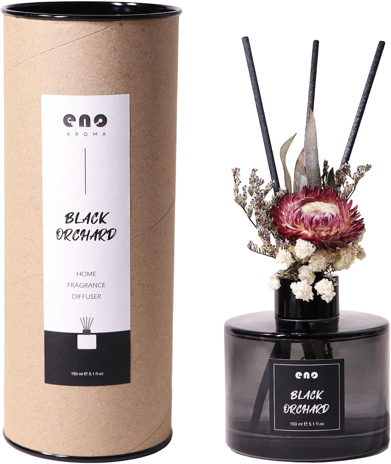 Flower Reed Diffuser Set with Essential Oils