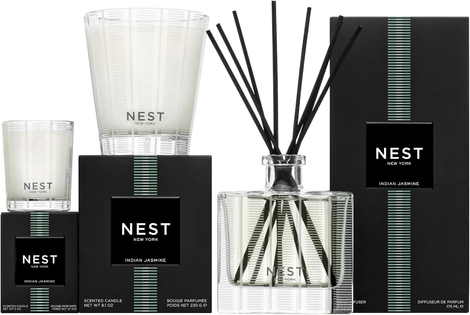 NEST New York Reed Diffuser - Indian Jasmine 59 fl oz