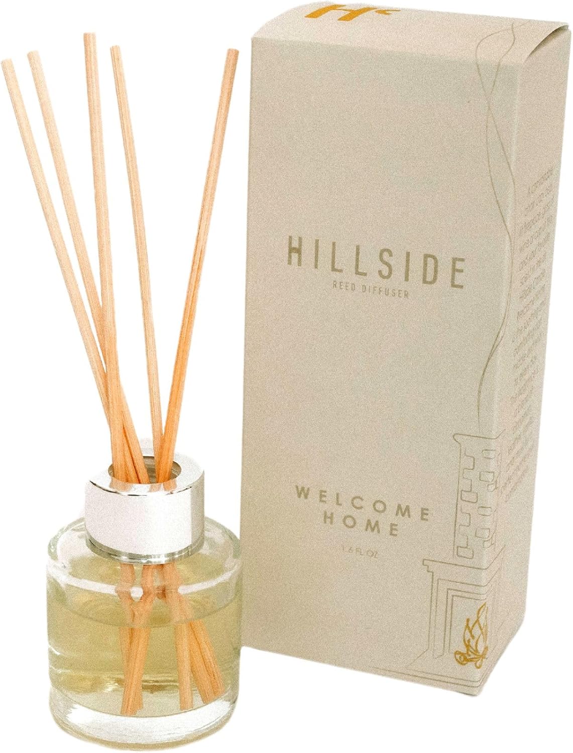Welcome Home Reed Diffuser - 90 Day Fragrance Non-Toxic Sustainable