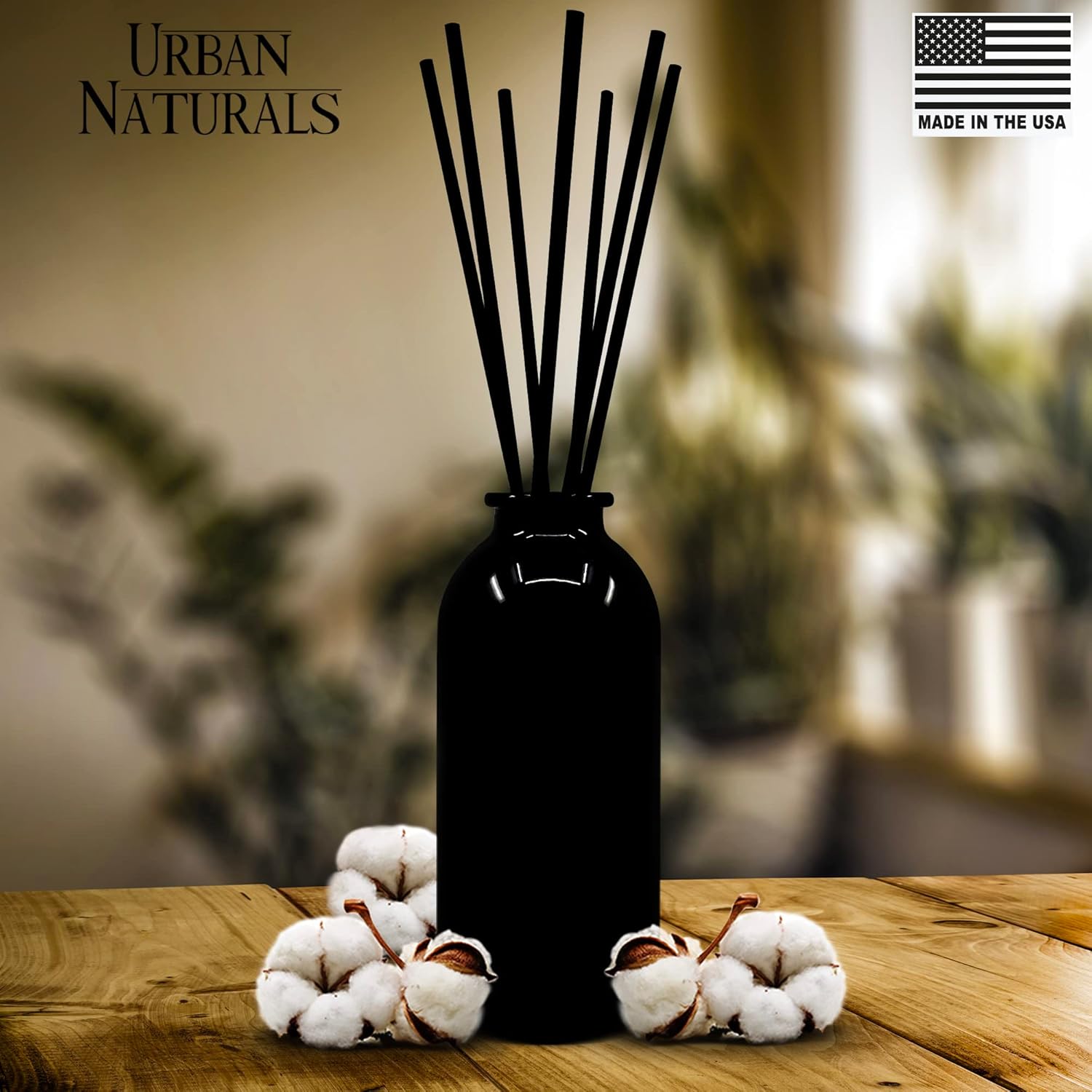 Urban Naturals Crisp White Linen Reed Diffuser Gift Set