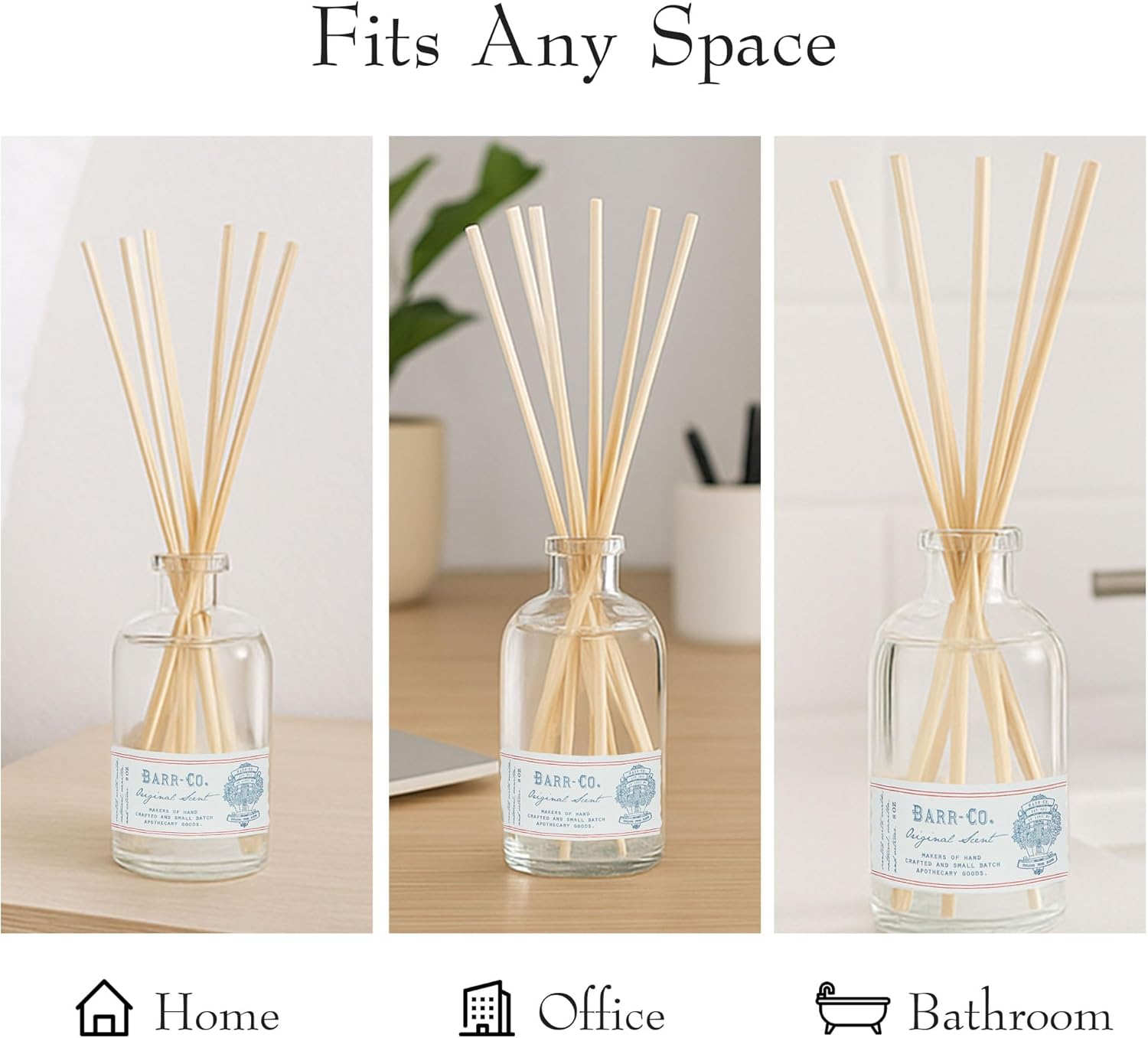Barr-Co Original Scent Reed Diffuser Kit 8 Fl Oz