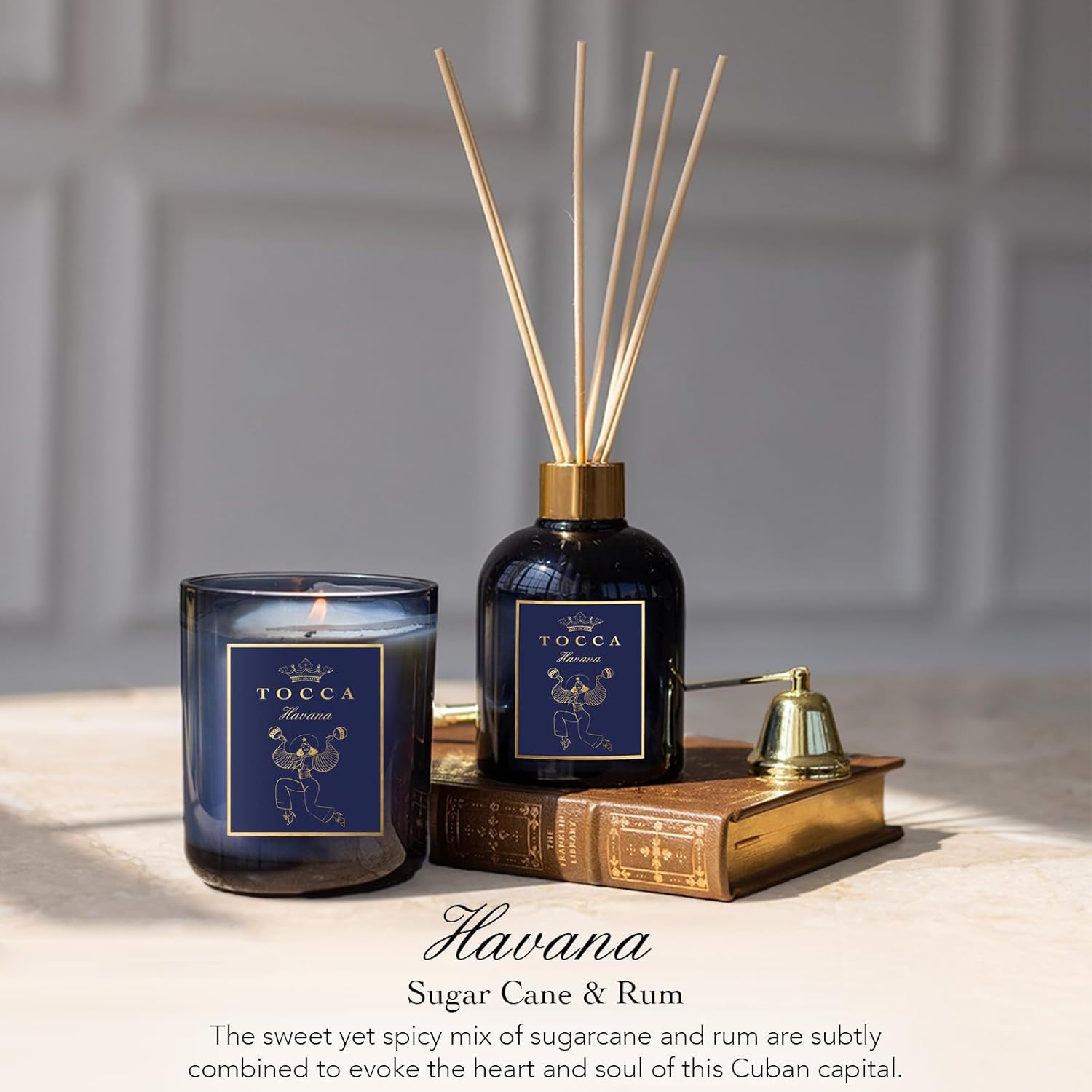 TOCCA Havana Reed Diffuser 6oz Sugar Cane Rum