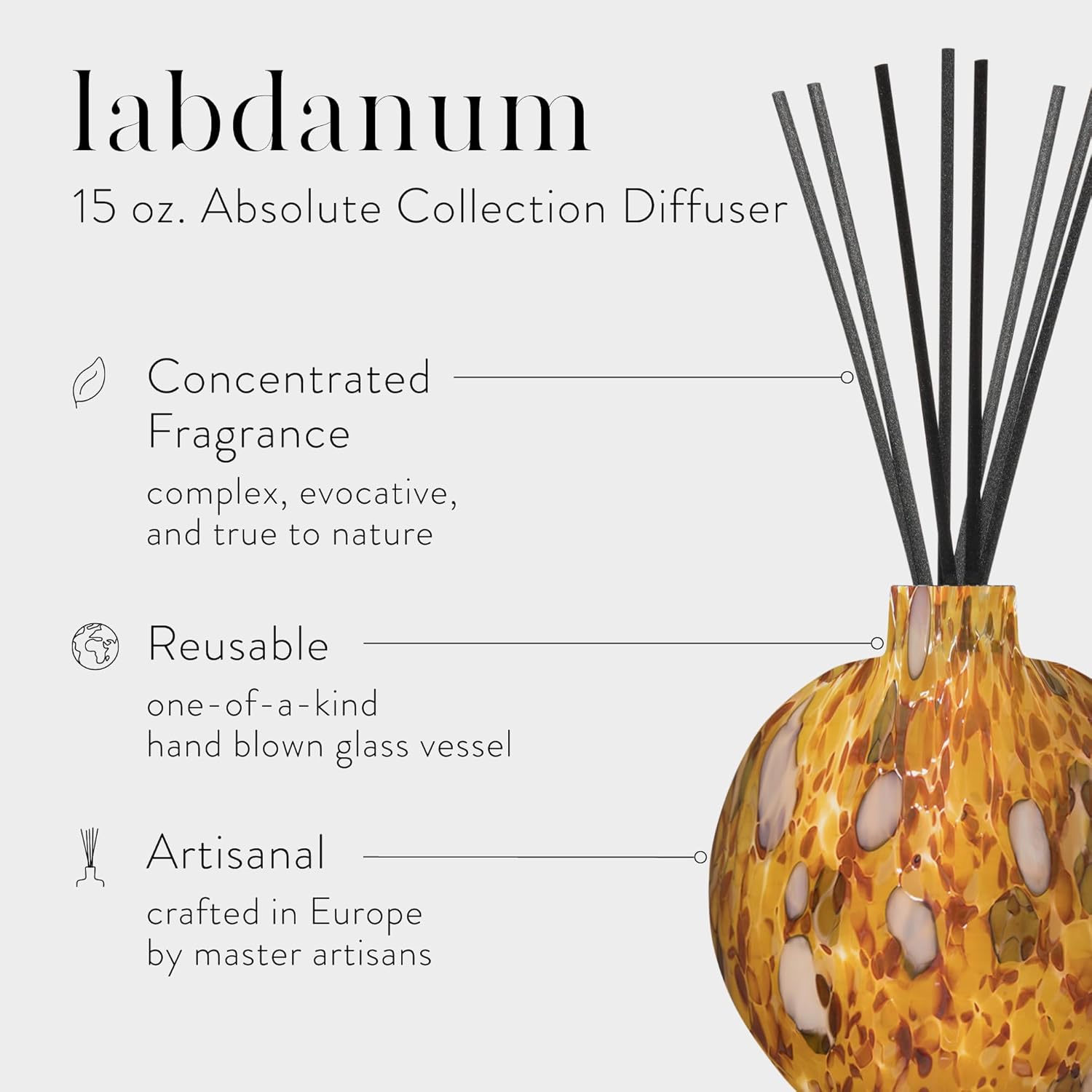 LAFCO New York Absolute Collection Reed Diffuser Set 15 oz