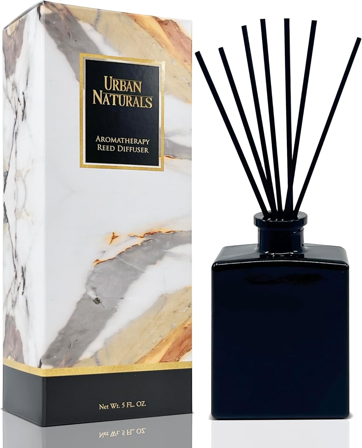 Urban Naturals Mahogany Coconut Reed Diffuser Oil Set