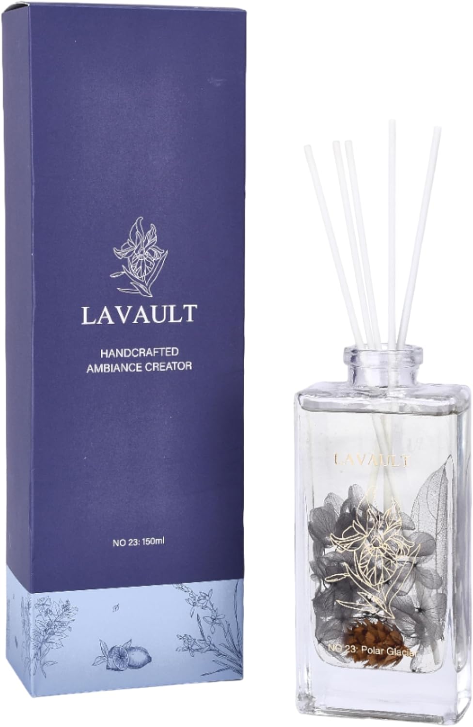 Lavault Reed Diffuser - Natural Fragrance Mood Enhancer
