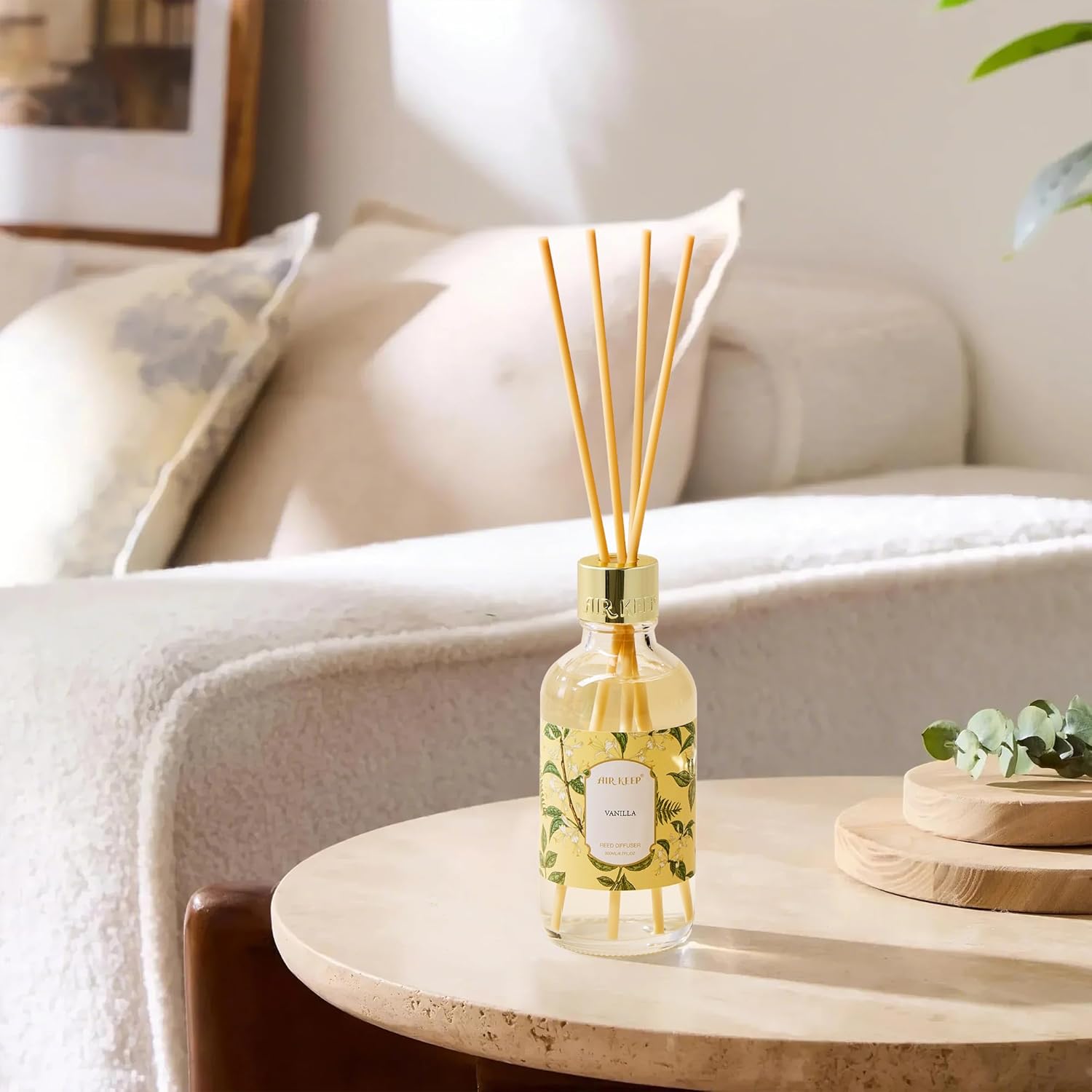 Airkeep Reed Diffuser Oil Set Vanilla Aromatherapy