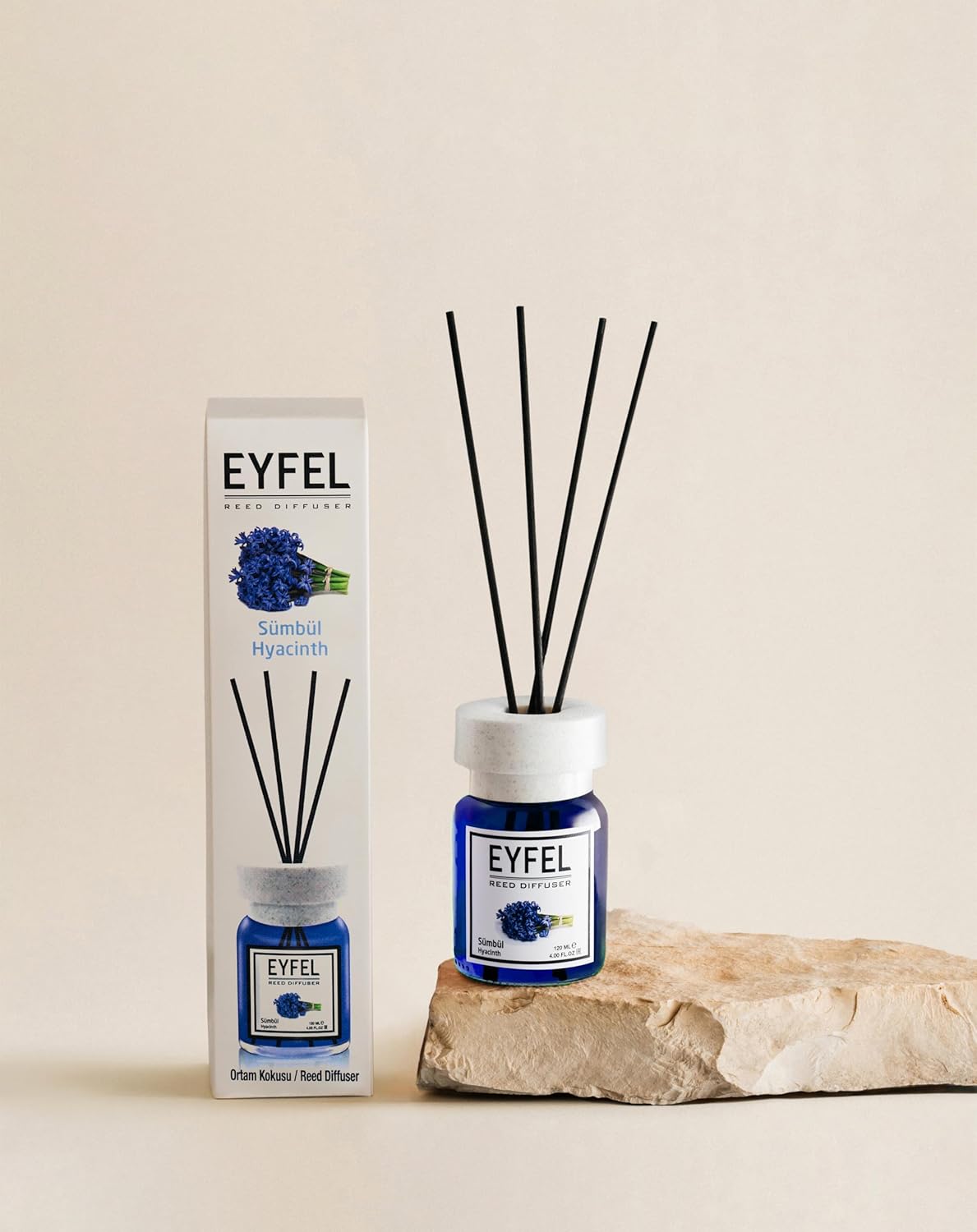 EYFEL Reed Diffusers Hyacinth 405 Fl Oz Luxury Home Fragrance