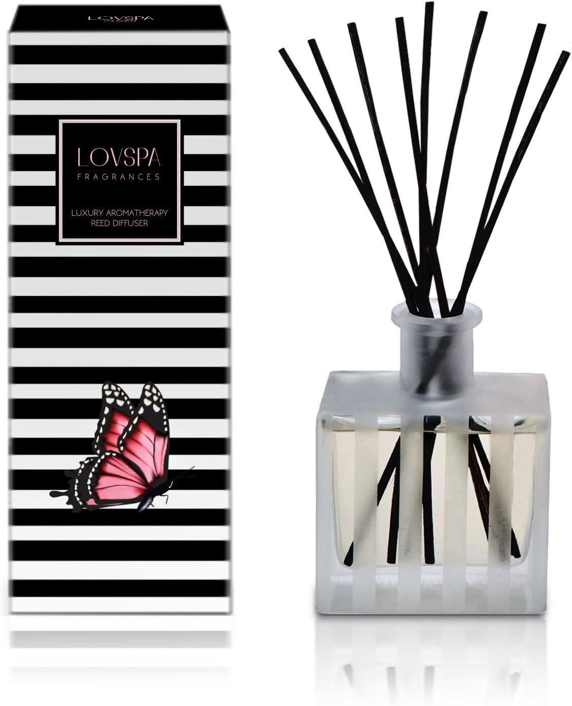 LOVSPA Red Currant Reed Diffuser Gift Set
