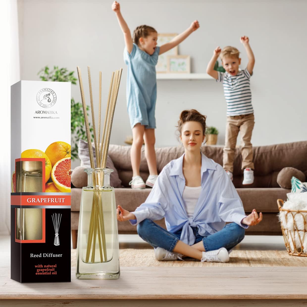AROMATIKA Grapefruit Reed Diffuser 100ml