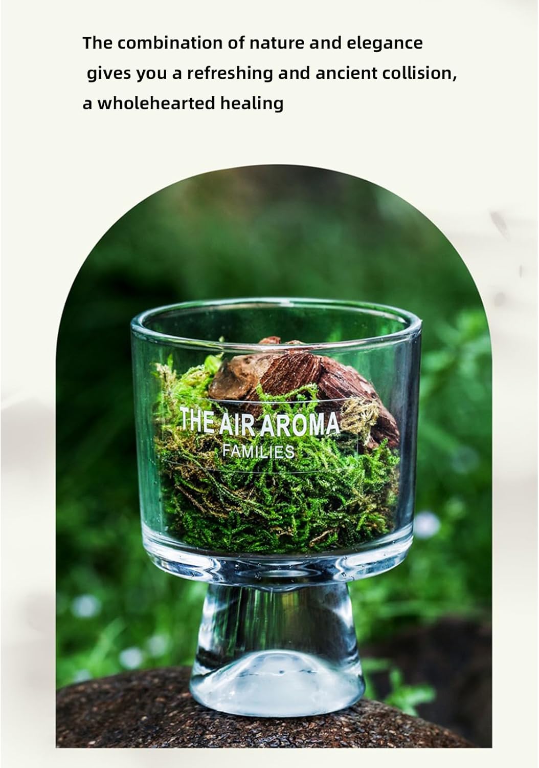 Moss and Pine Aromatherapy Diffuser with Jasmine Scent