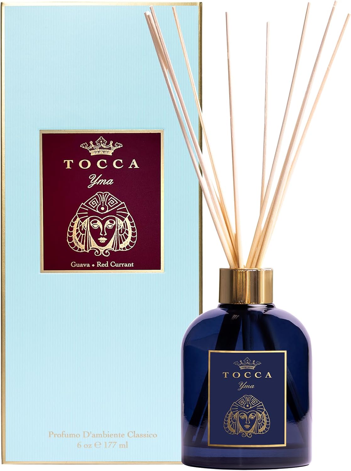 TOCCA Yma Reed Diffuser 6oz Guava Red Currant