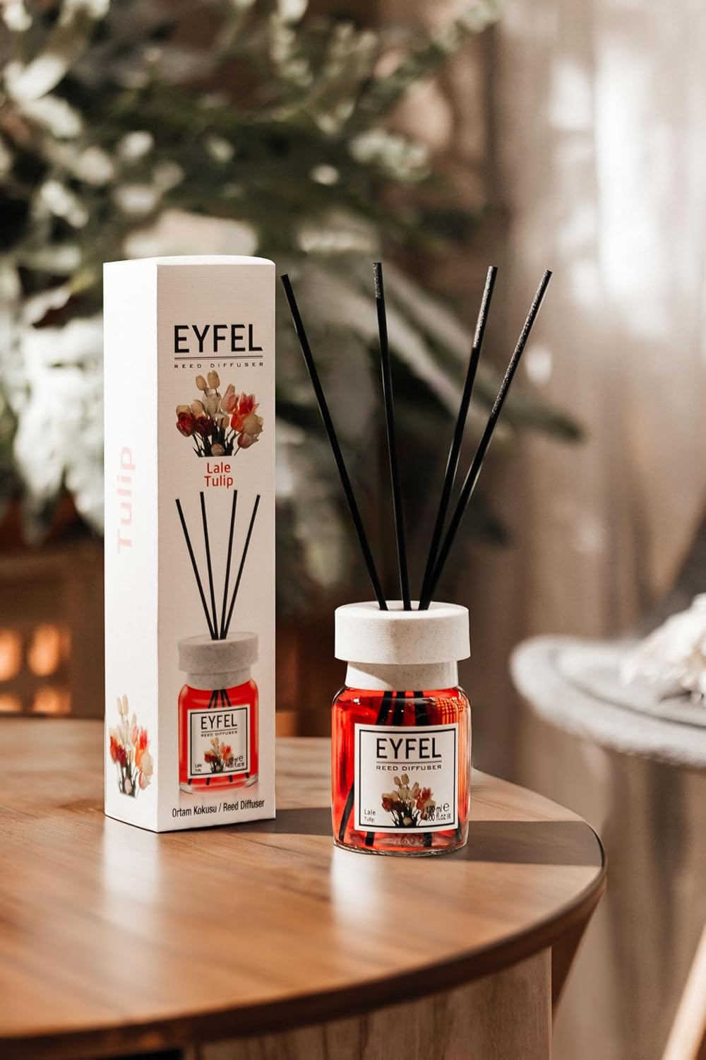 EYFEL Tulip Reed Diffuser Set 405 Fl Oz