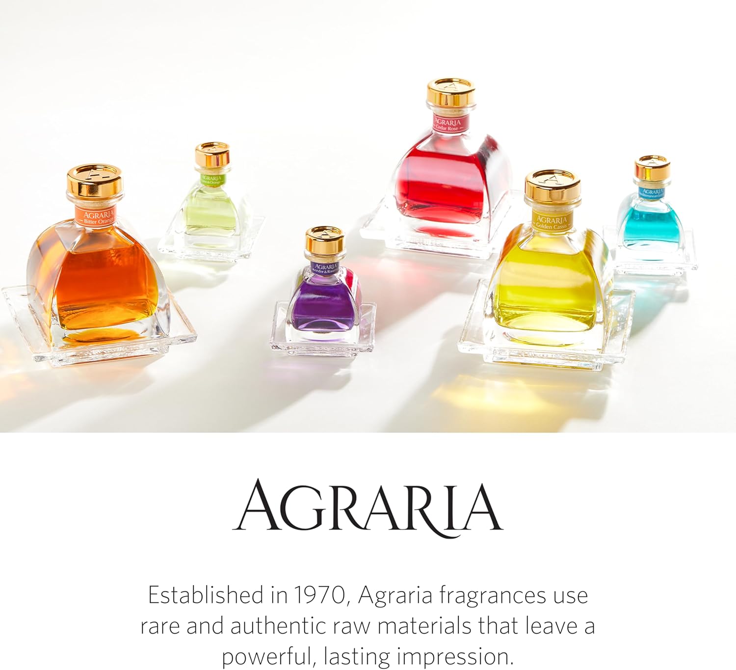 AGRARIA PetiteEssence Flower and Reed Diffuser Set 1