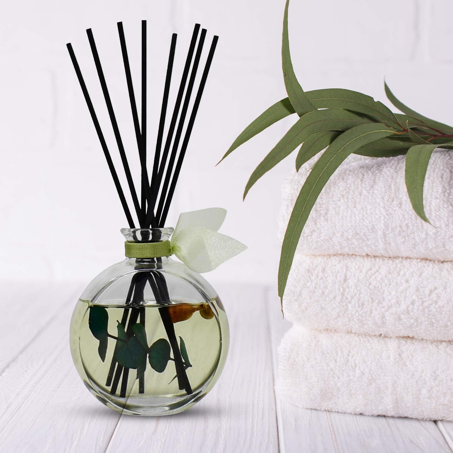 LOVSPA Peppermint Eucalyptus Reed Diffuser Set
