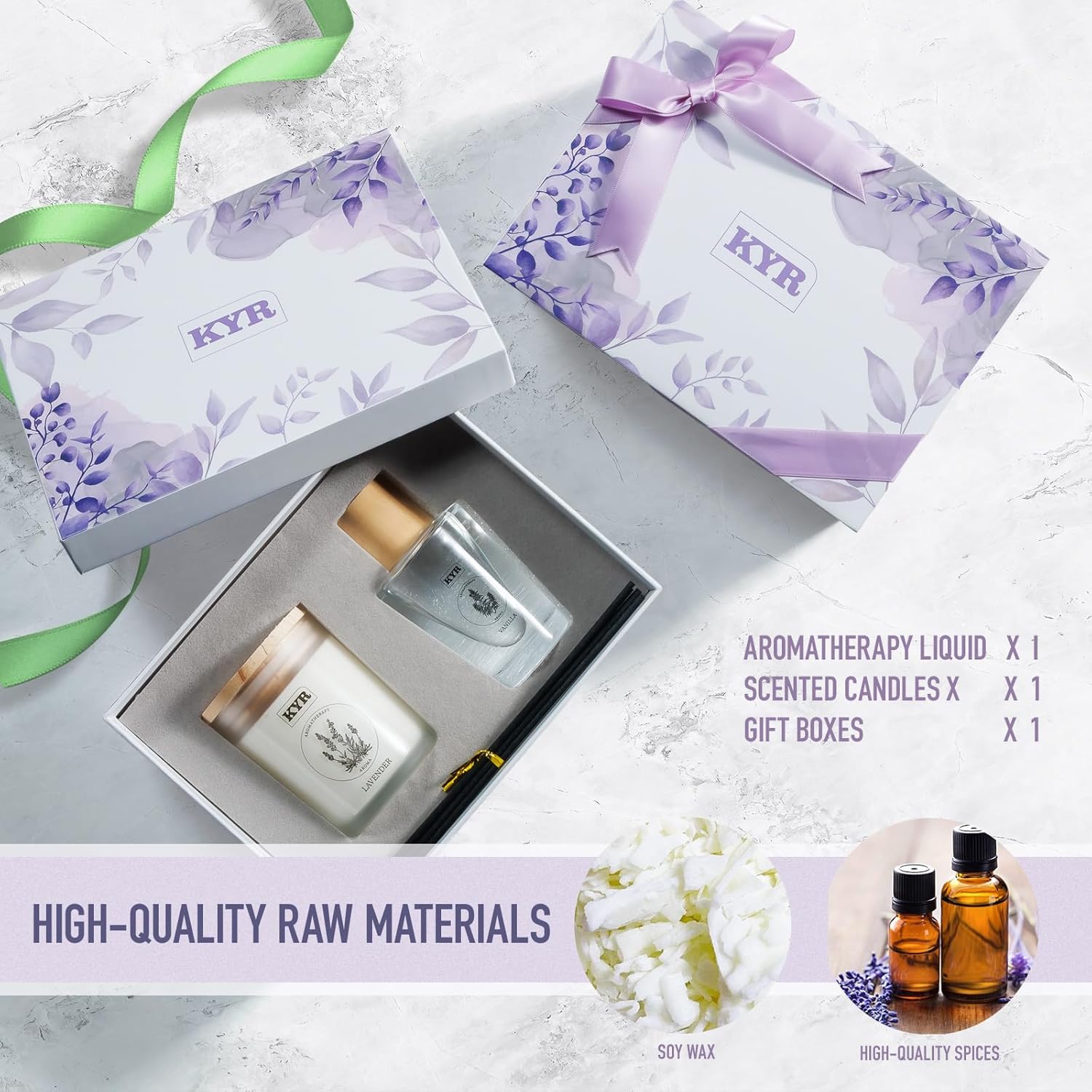 Personalized Gifts for Women - Lavender Reed Diffuser Set
