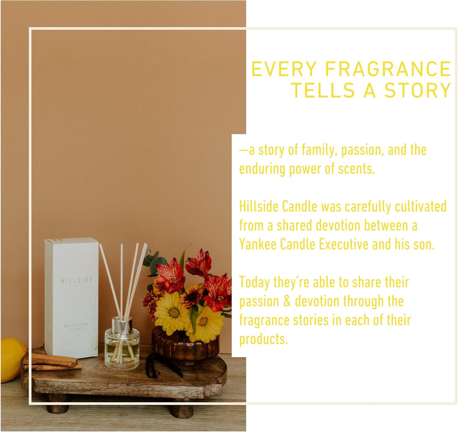 Welcome Home Reed Diffuser - 90 Day Fragrance Non-Toxic Sustainable