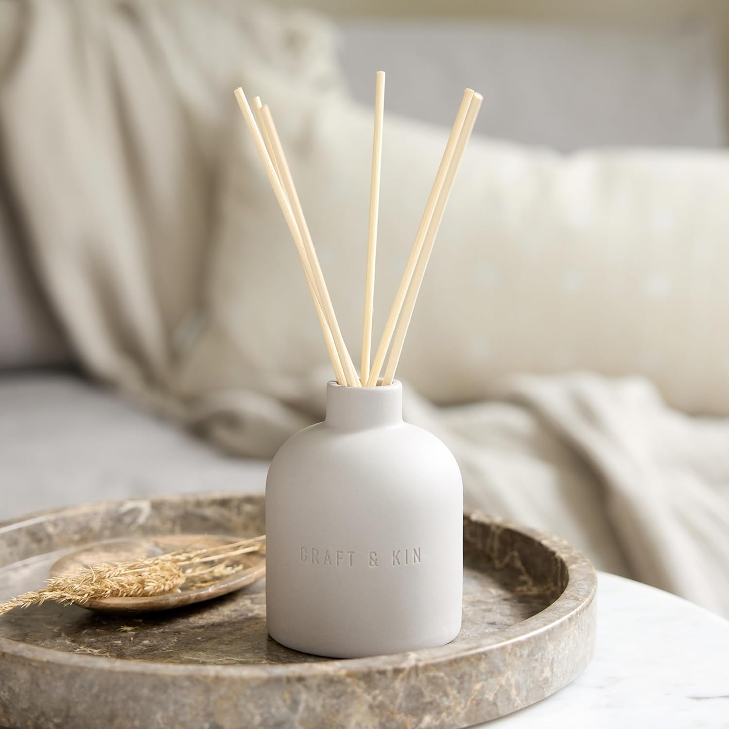 Craft Kin Reed Diffuser Set - Rose Oud 67oz Alcohol-Free