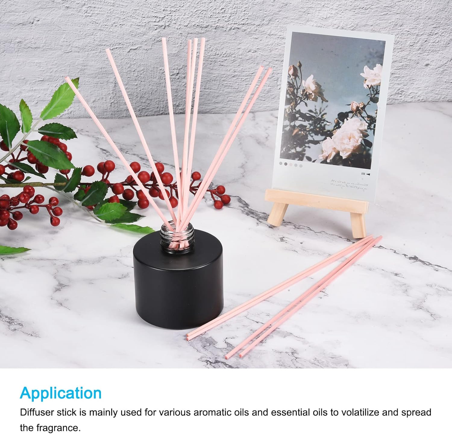 MECCANIXITY Fiber Reed Diffuser Sticks Pack of 50
