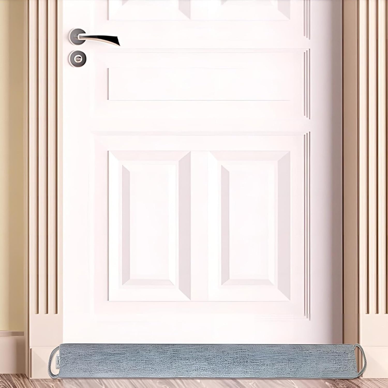 36 Inch Under Door Draft Stopper with Hanging Loops