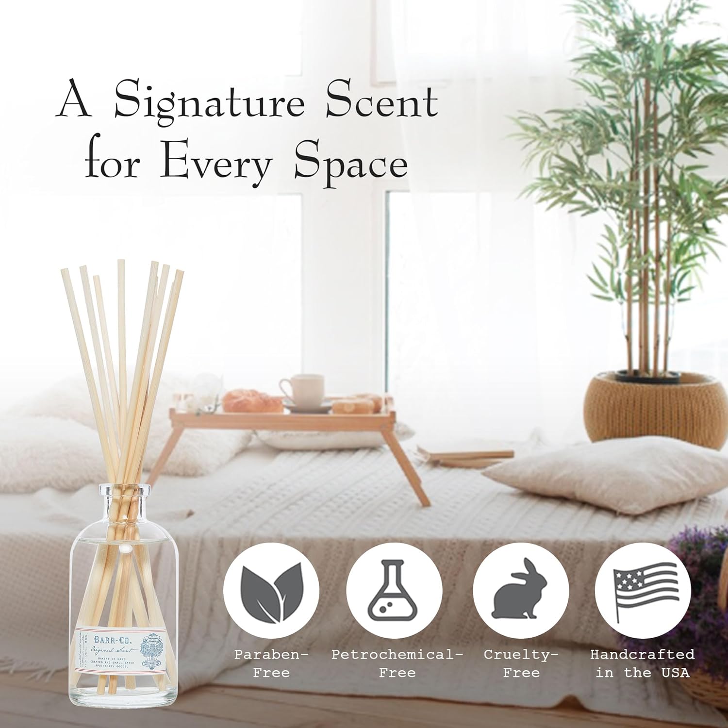 Barr-Co Original Scent Reed Diffuser Kit 8 Fl Oz