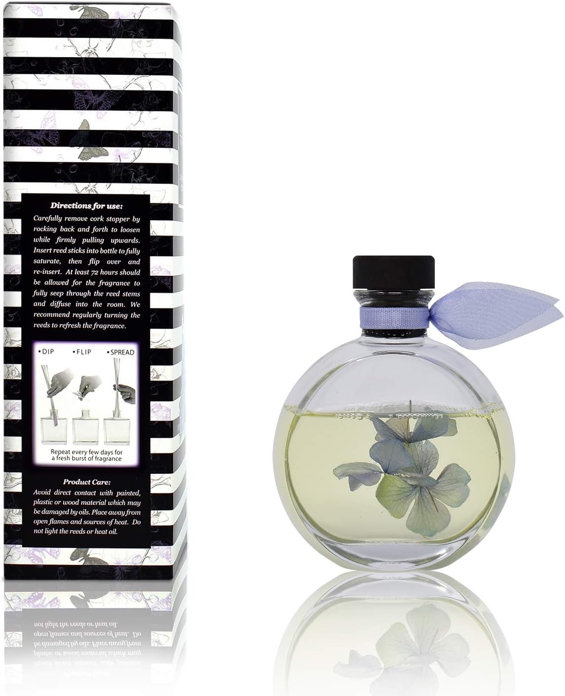 LOVSPA English Garden Reed Diffuser Set