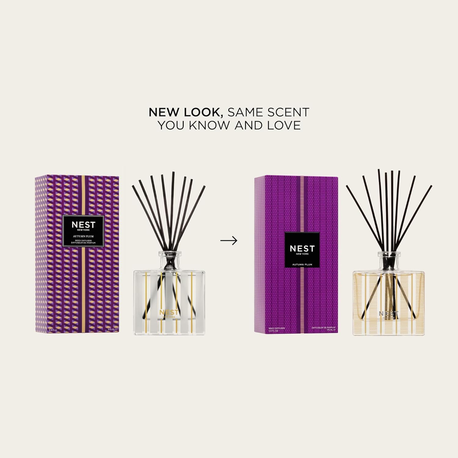 NEST New York Reed Diffuser Autumn Plum 59 fl oz