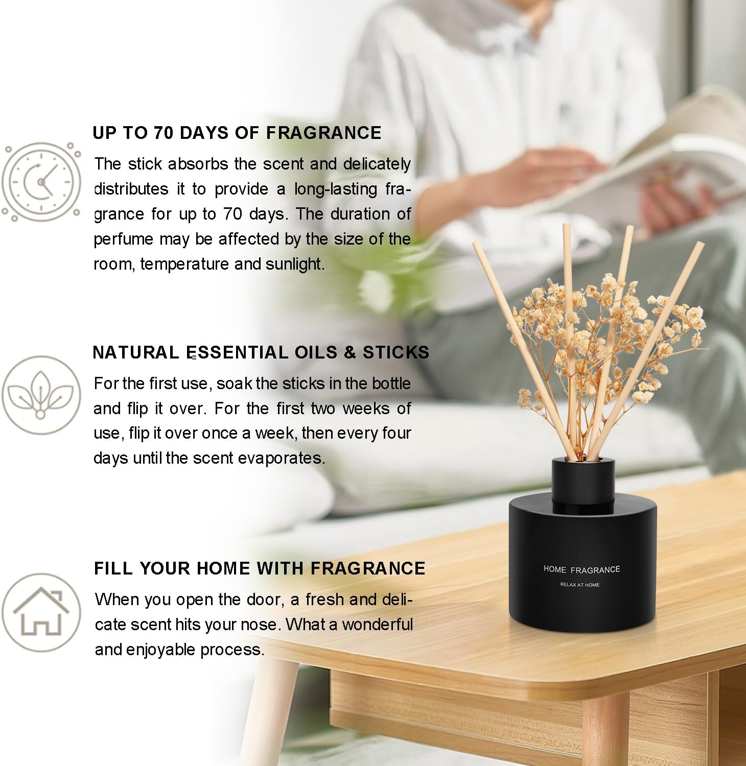 Lodeur Vill 3-Piece Reed Diffuser Set