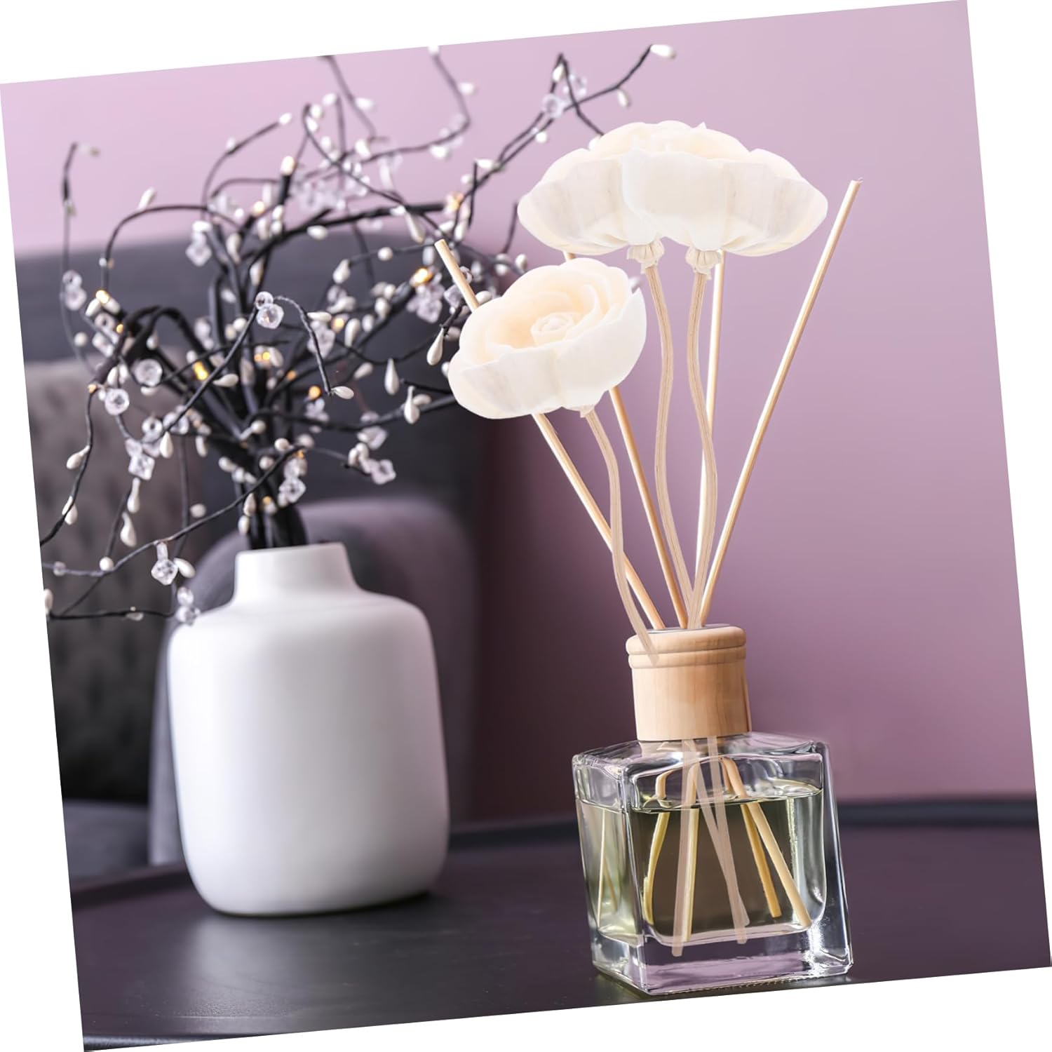 Angoily 10PCS Rattan Diffuser Sticks for Aroma Diffusers
