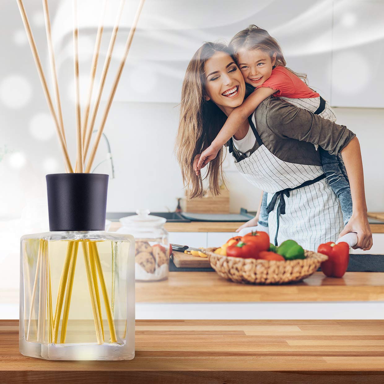Lemongrass Reed Diffuser 17 Fl Oz - Fresh and Long Lasting