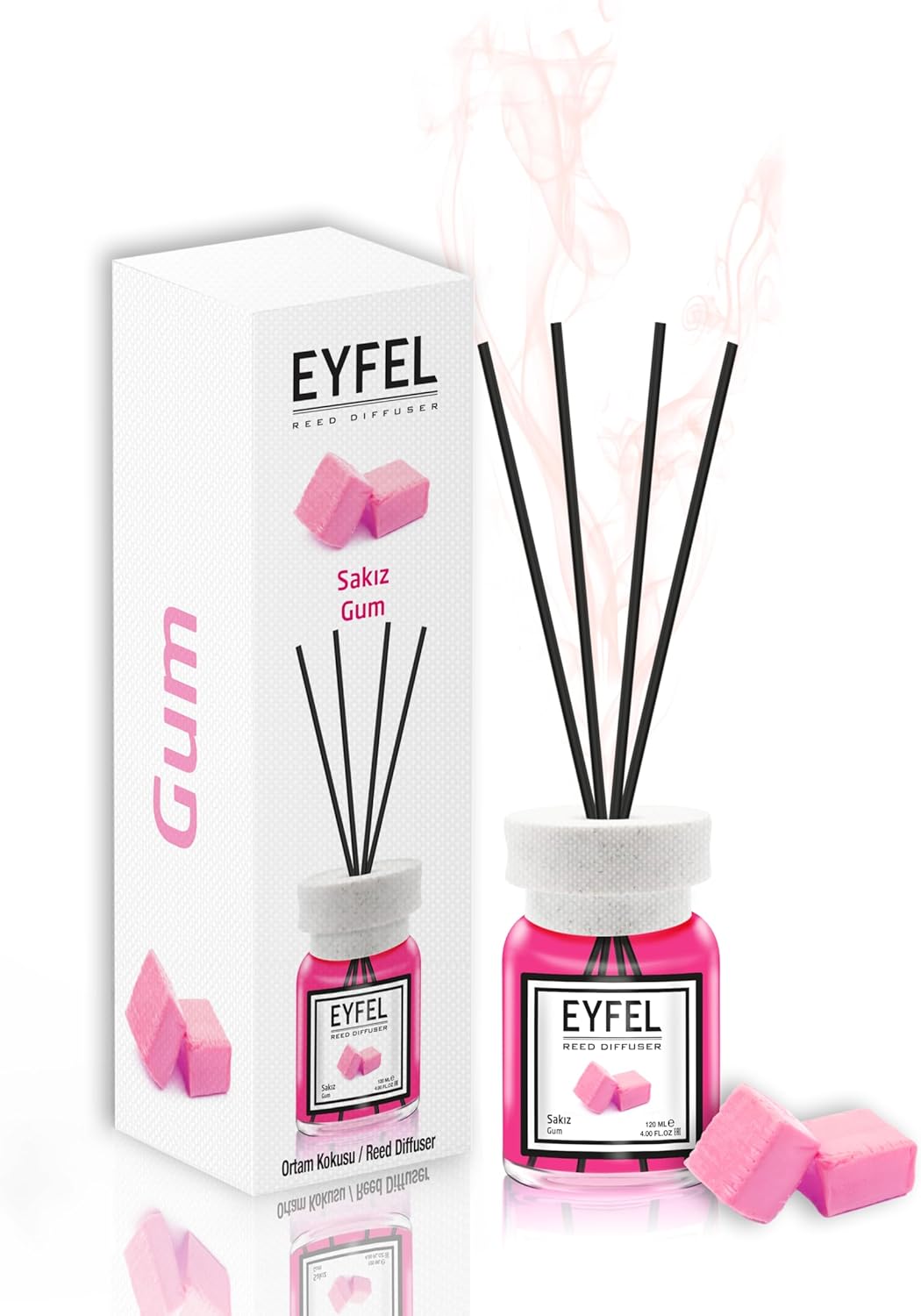 EYFEL Reed Diffuser Set - 405 Fl Oz Aromatic Scented Sticks
