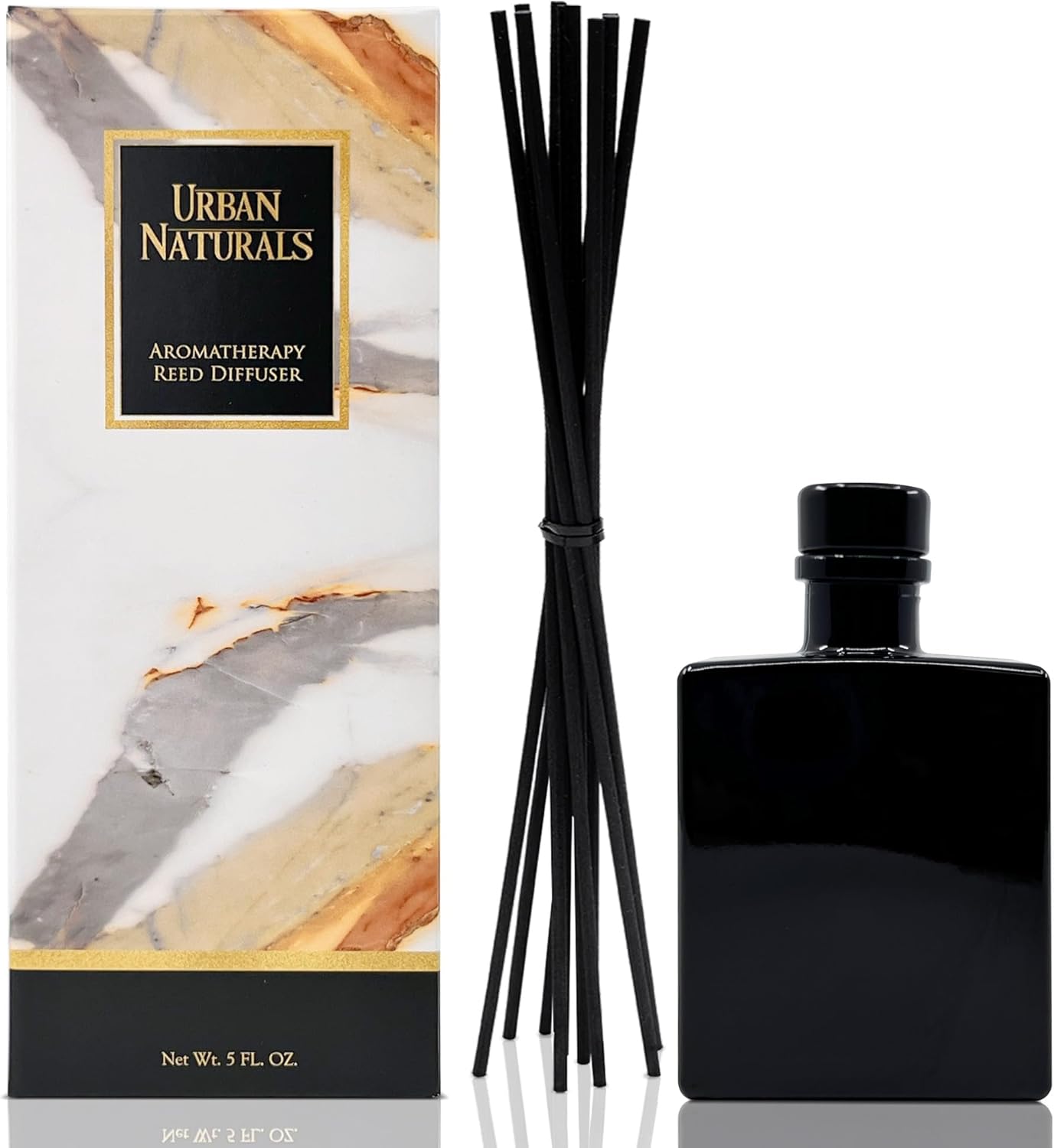 Urban Naturals Mahogany Coconut Reed Diffuser Oil Set