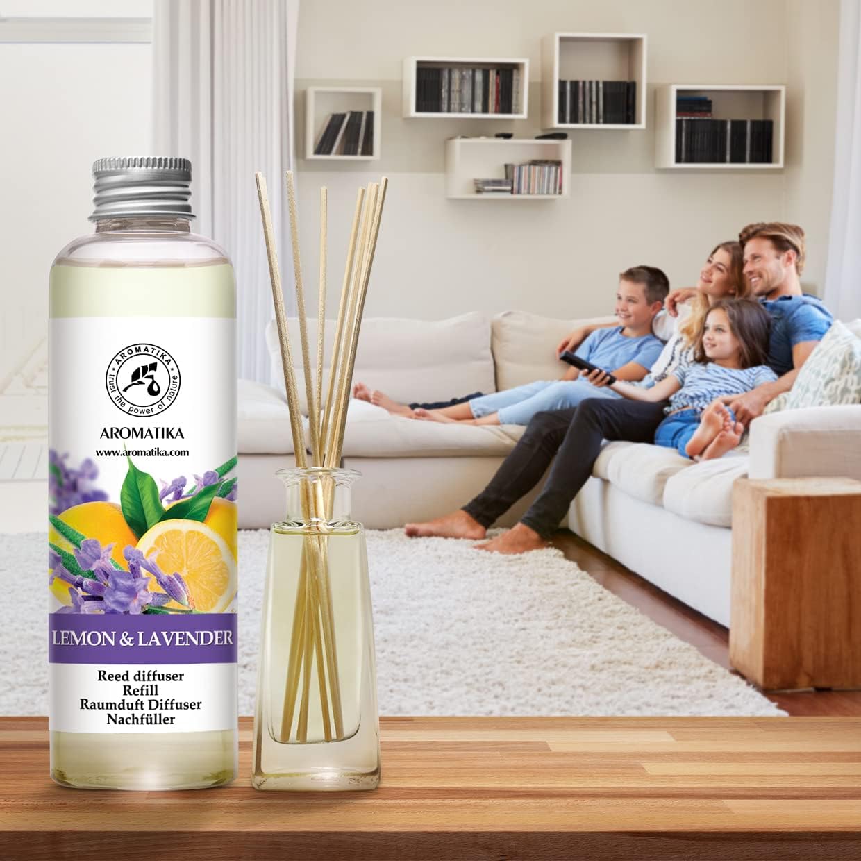 Lemon Lavender Reed Diffuser Refill 68 Fl Oz