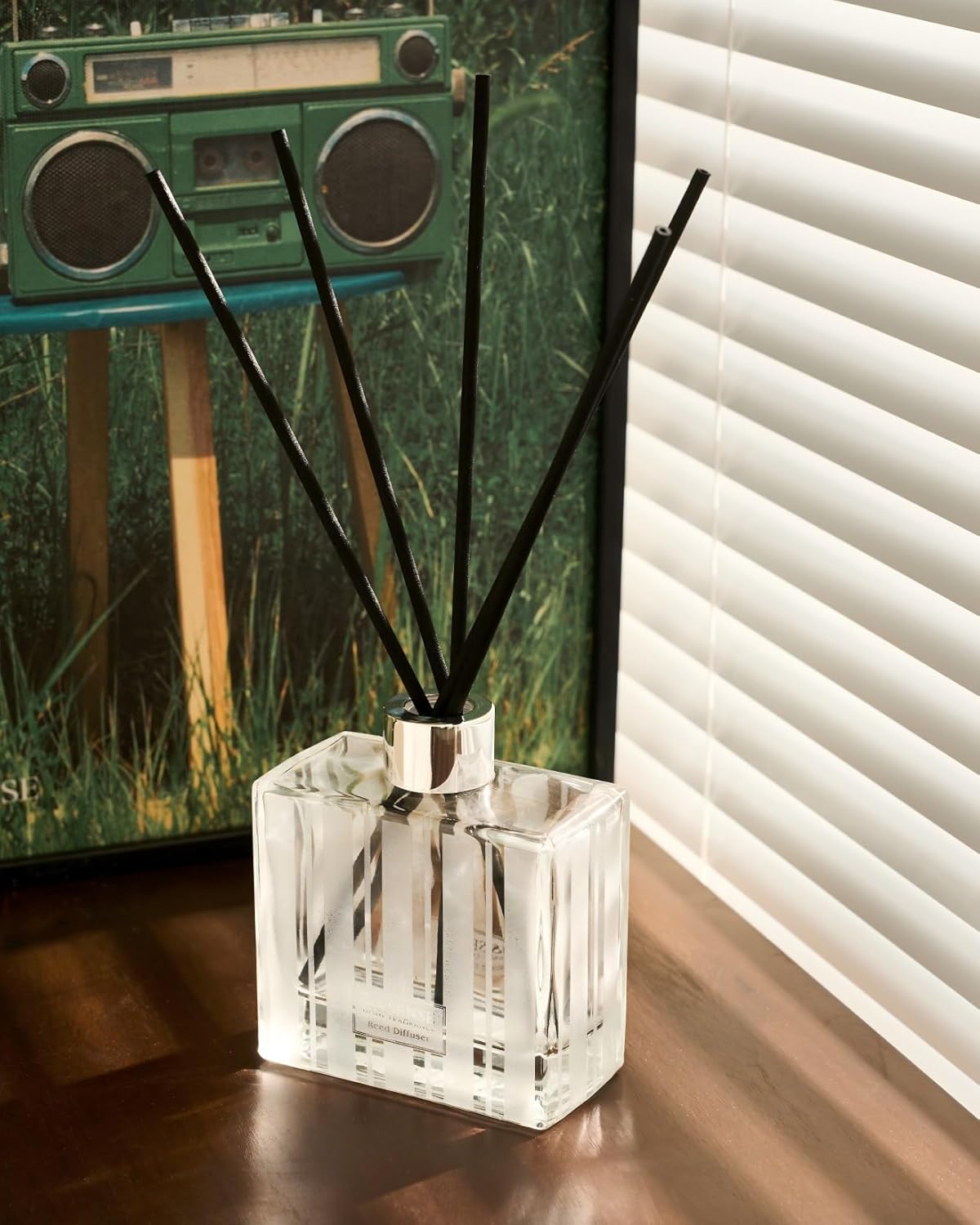 MSENSE Cinnamon Vanilla Reed Diffuser Set