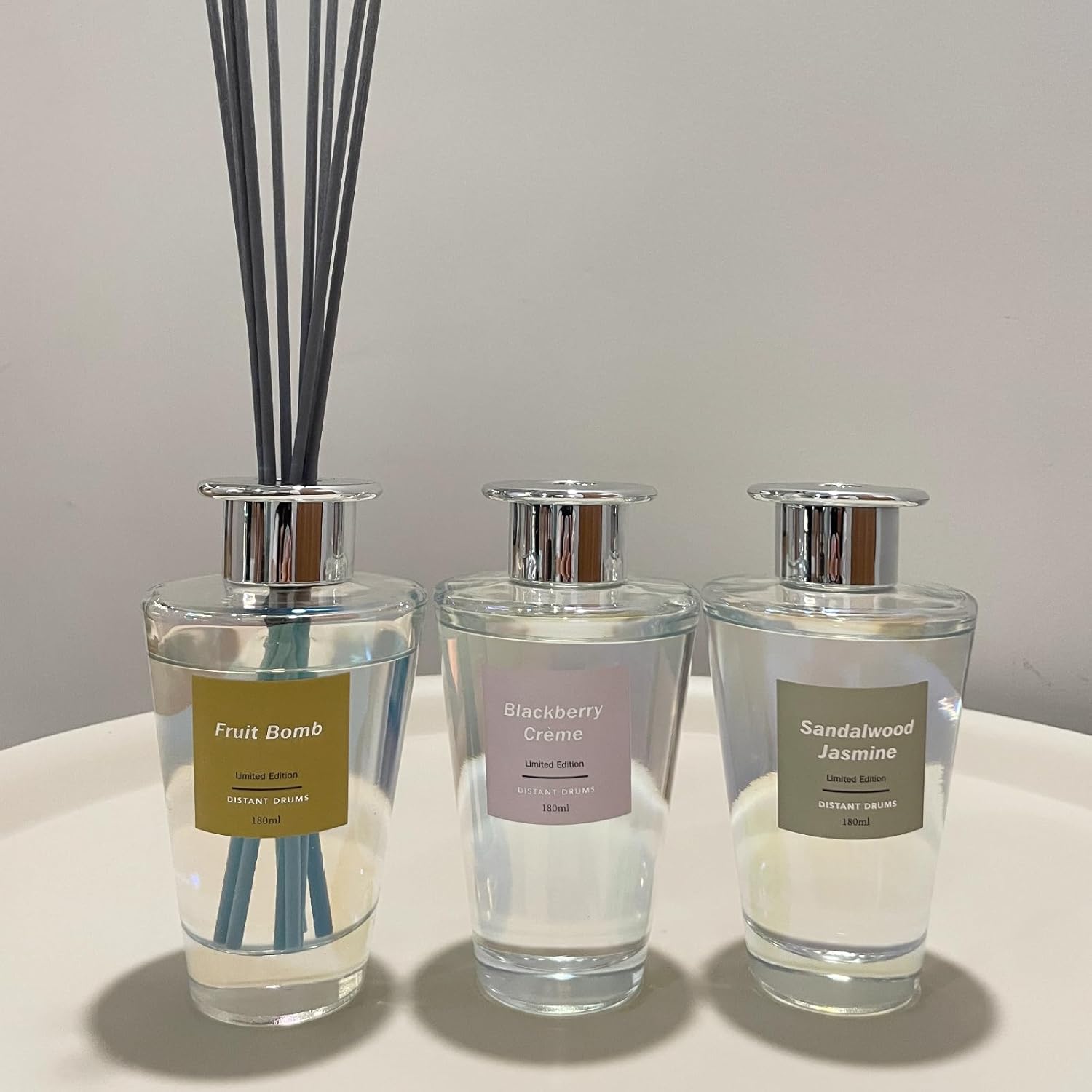 Jasmine Sandalwood Reed Diffuser Set for Home