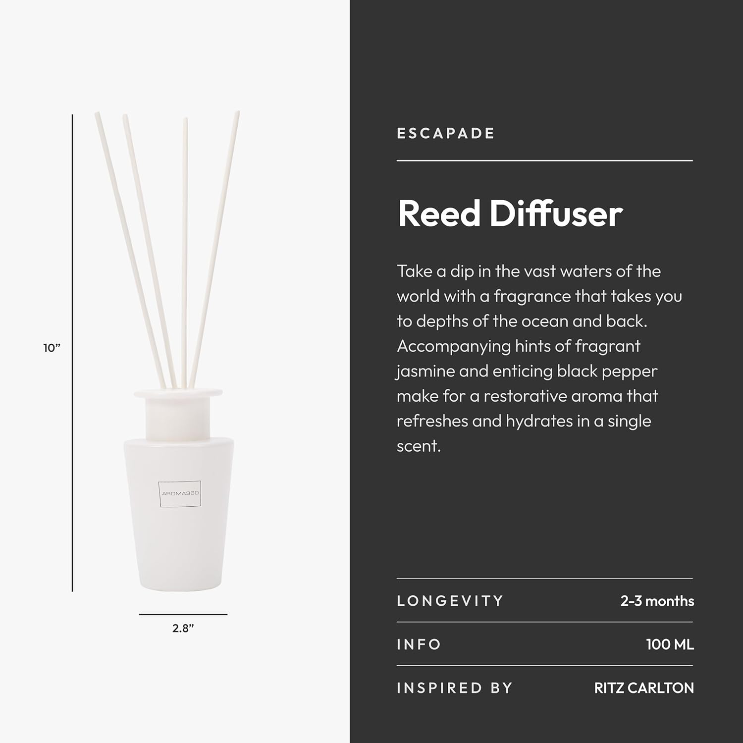 Aroma360 Reed Diffuser - Escapade Scent