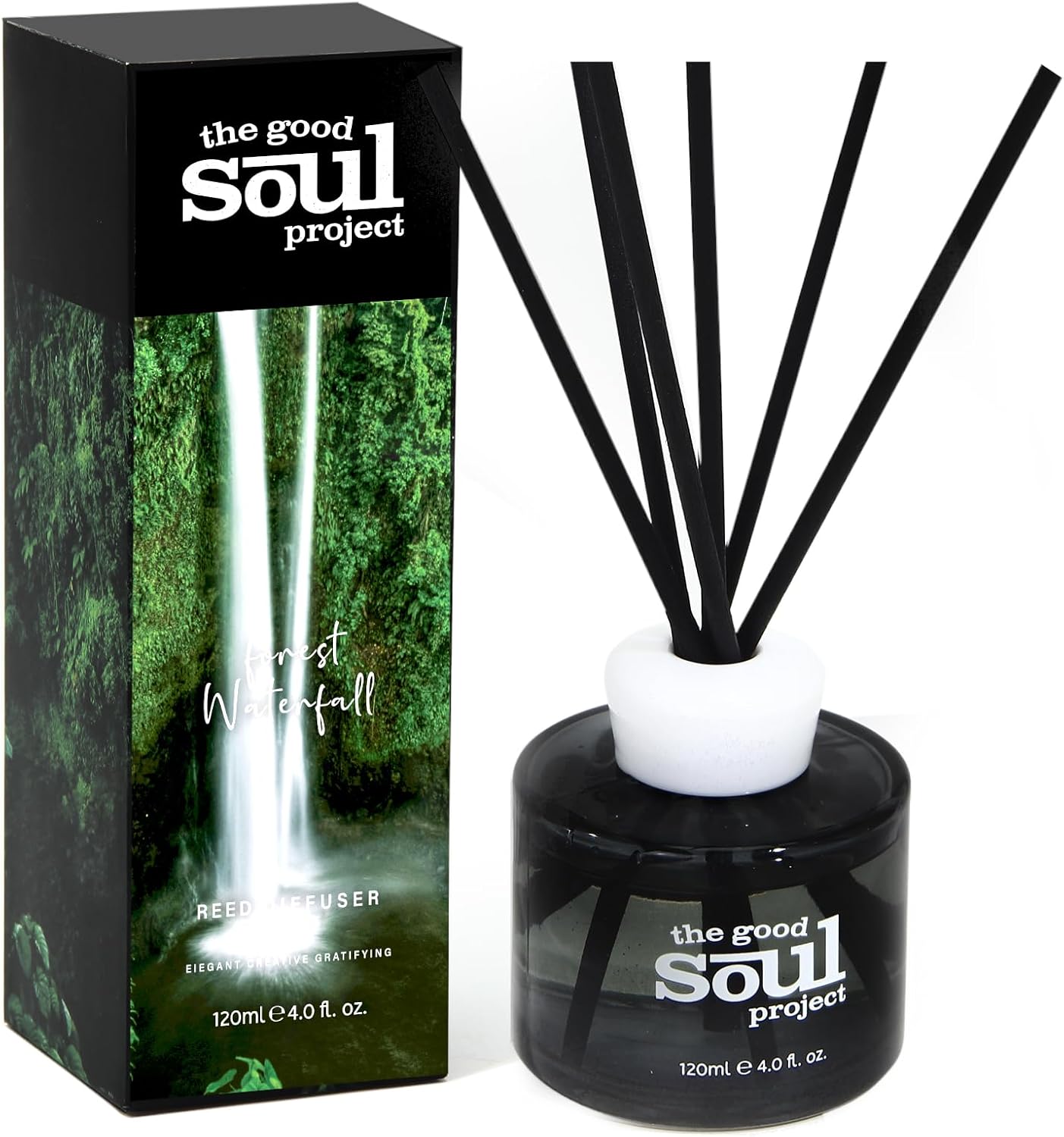 THE GOOD SOUL PROJECT Reed Diffuser Set with Sticks and Scented Oil