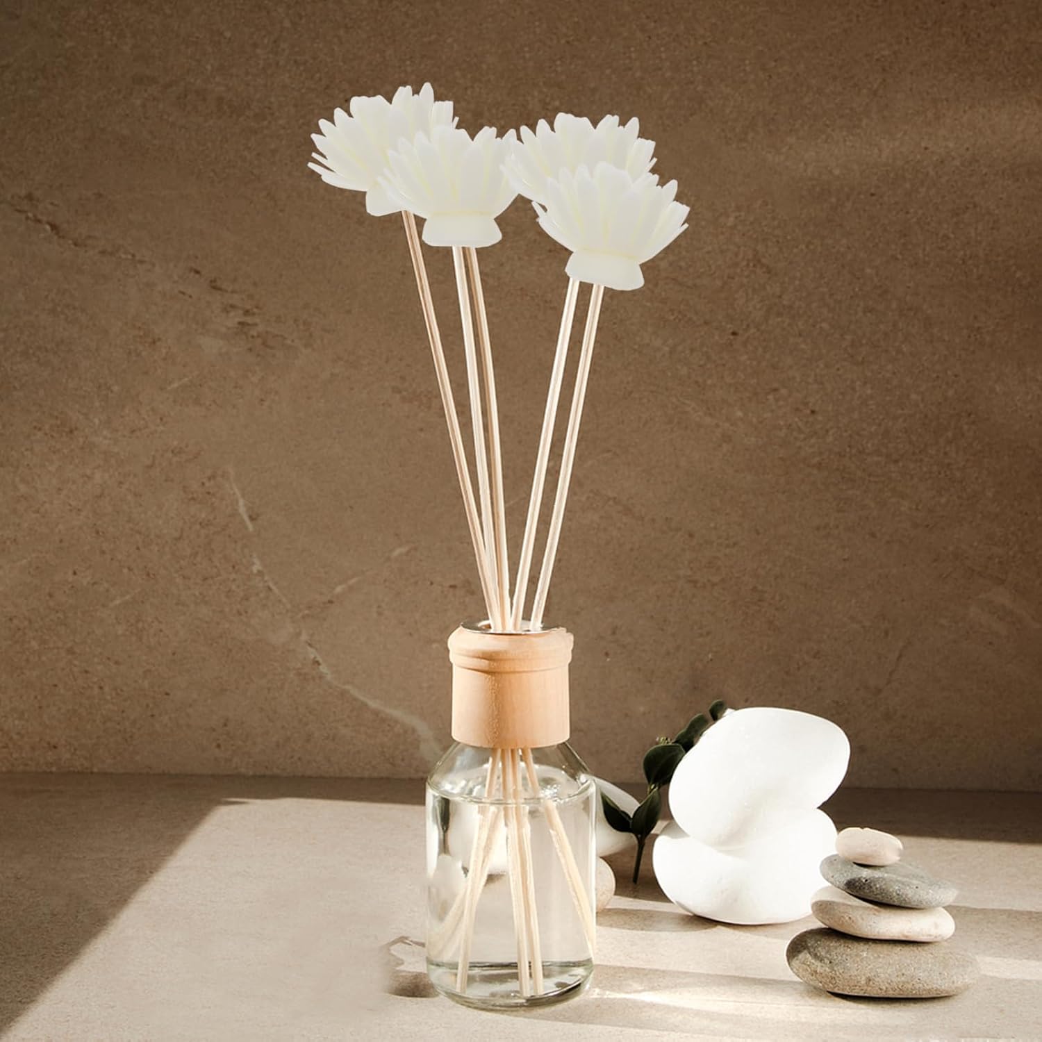 Beavorty 30pcs Rattan Diffuser Sticks Essential Oil Refill Set