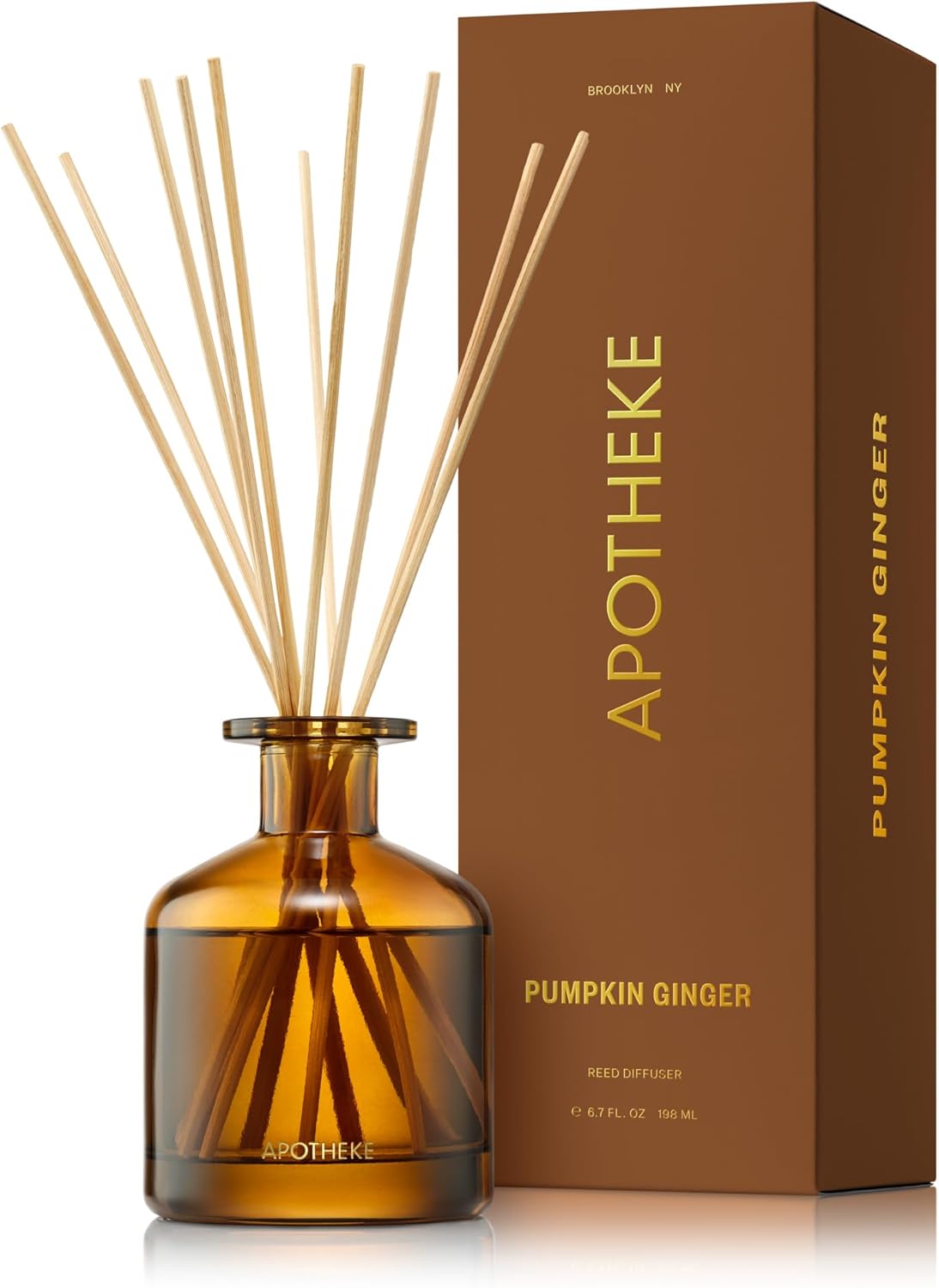 Apotheke Luxury Pumpkin Ginger Reed Diffuser Set