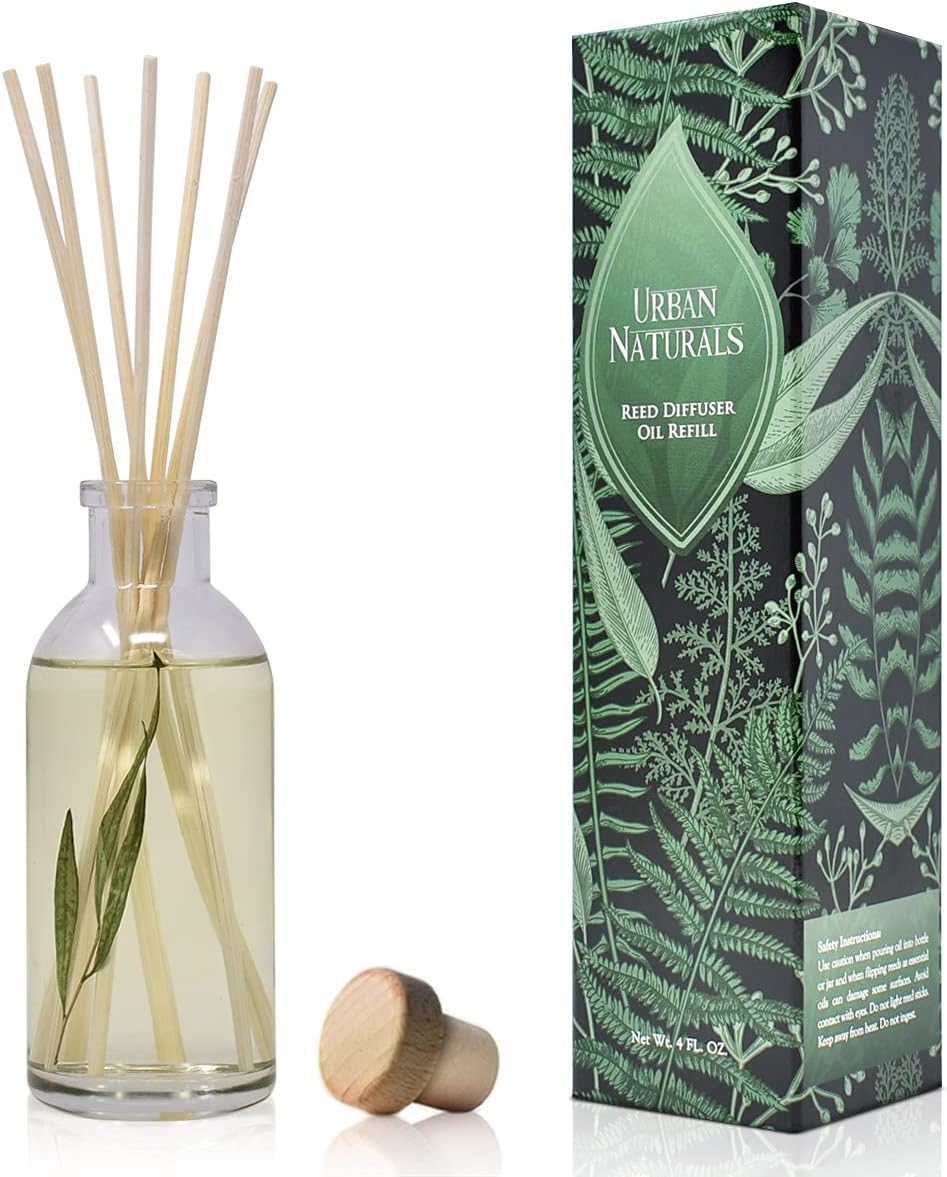 Urban Naturals Bamboo Citrus Reed Diffuser Set