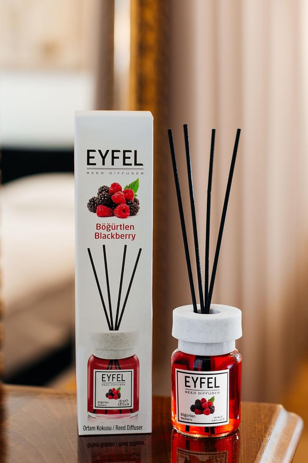 EYFEL Reed Diffuser Set - BlackBerry Aromatic Scent