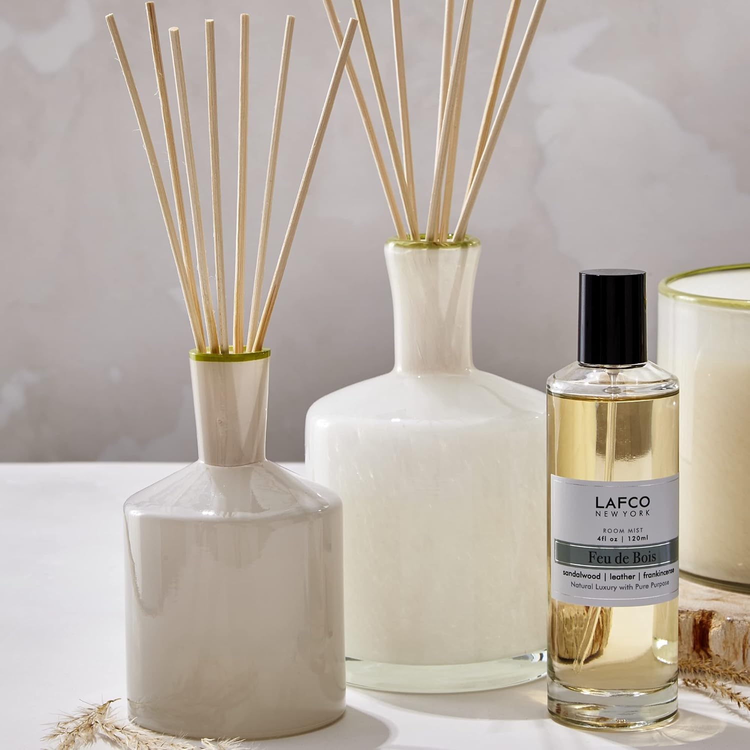 LAFCO New York Classic Reed Diffuser Feu de Bois 6 oz