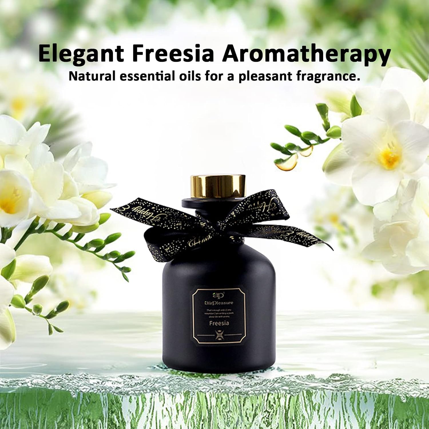 Freesia Reed Diffuser Set with 8 Scent Sticks