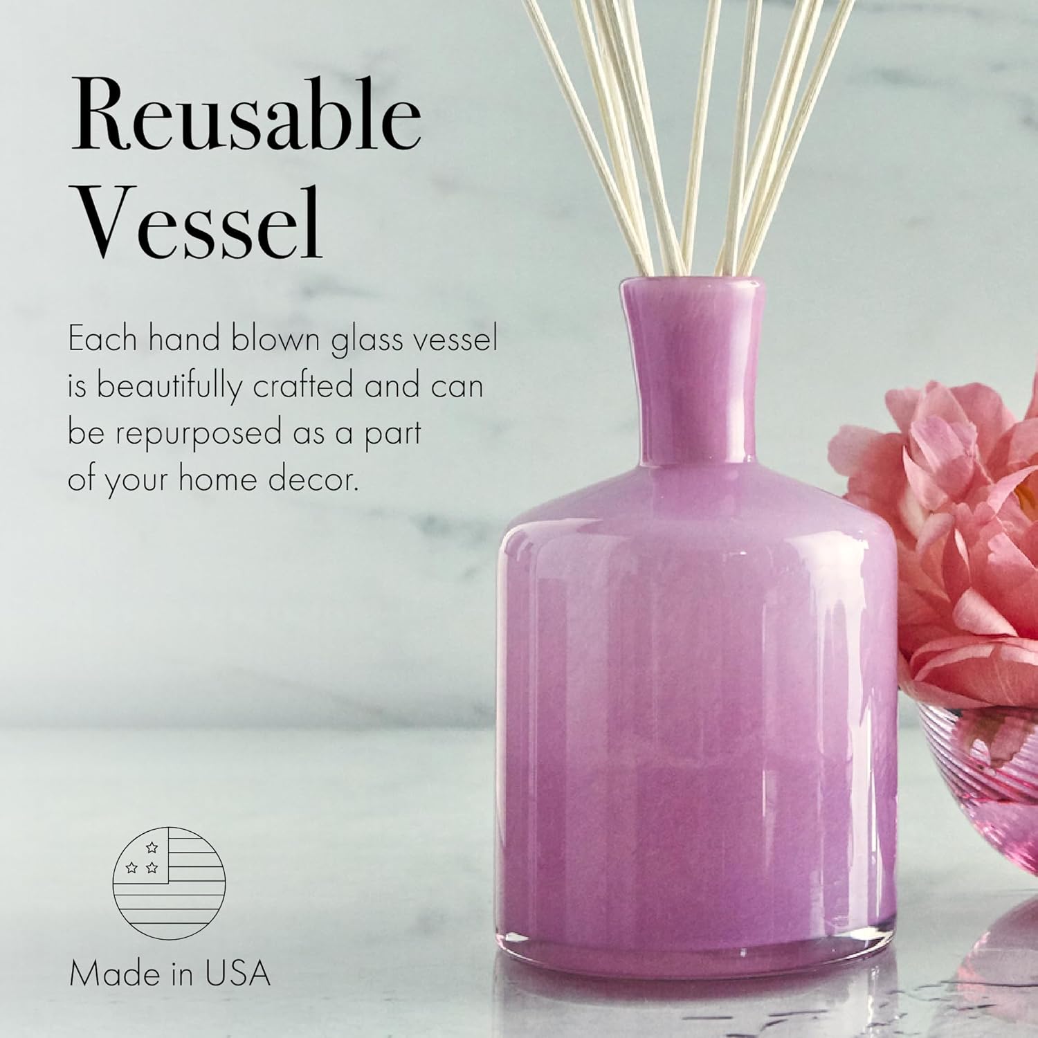 LAFCO New York Signature Reed Diffuser Duchess Peony 15 oz