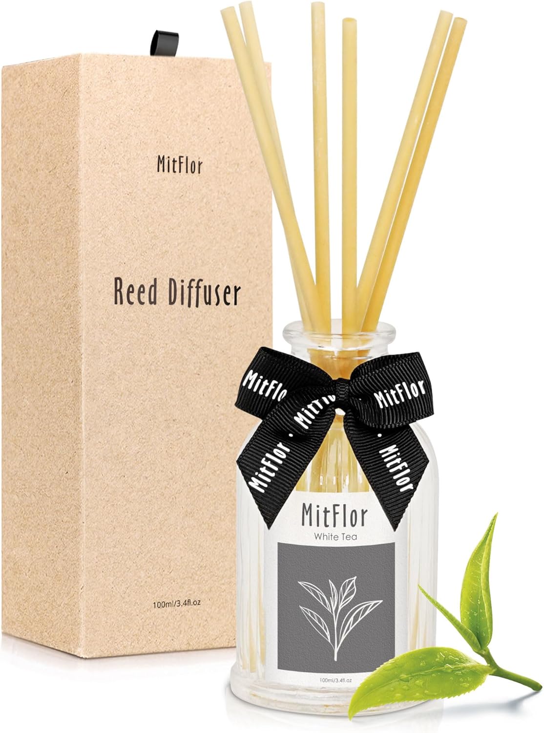 MitFlor White Tea Reed Diffuser Set - 100ml