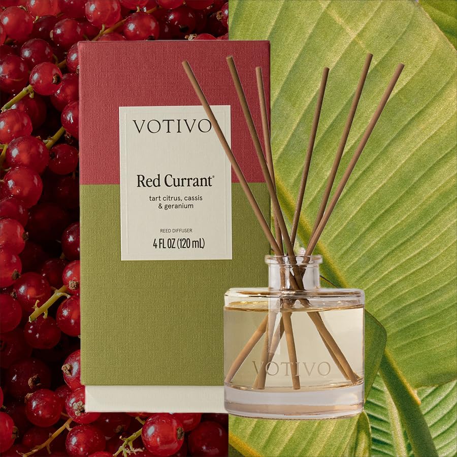 Votivo Red Currant Signature Reed Diffuser 4 oz