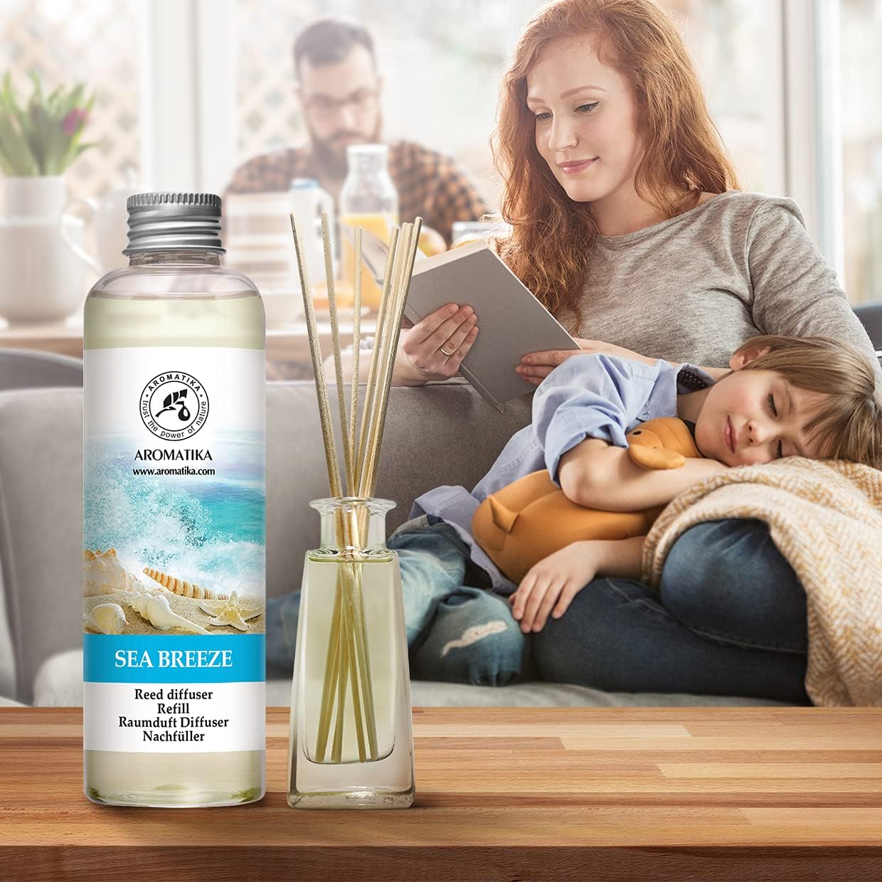 Sea Breeze Reed Diffuser Refill - 68 Fl Oz Fresh Scent