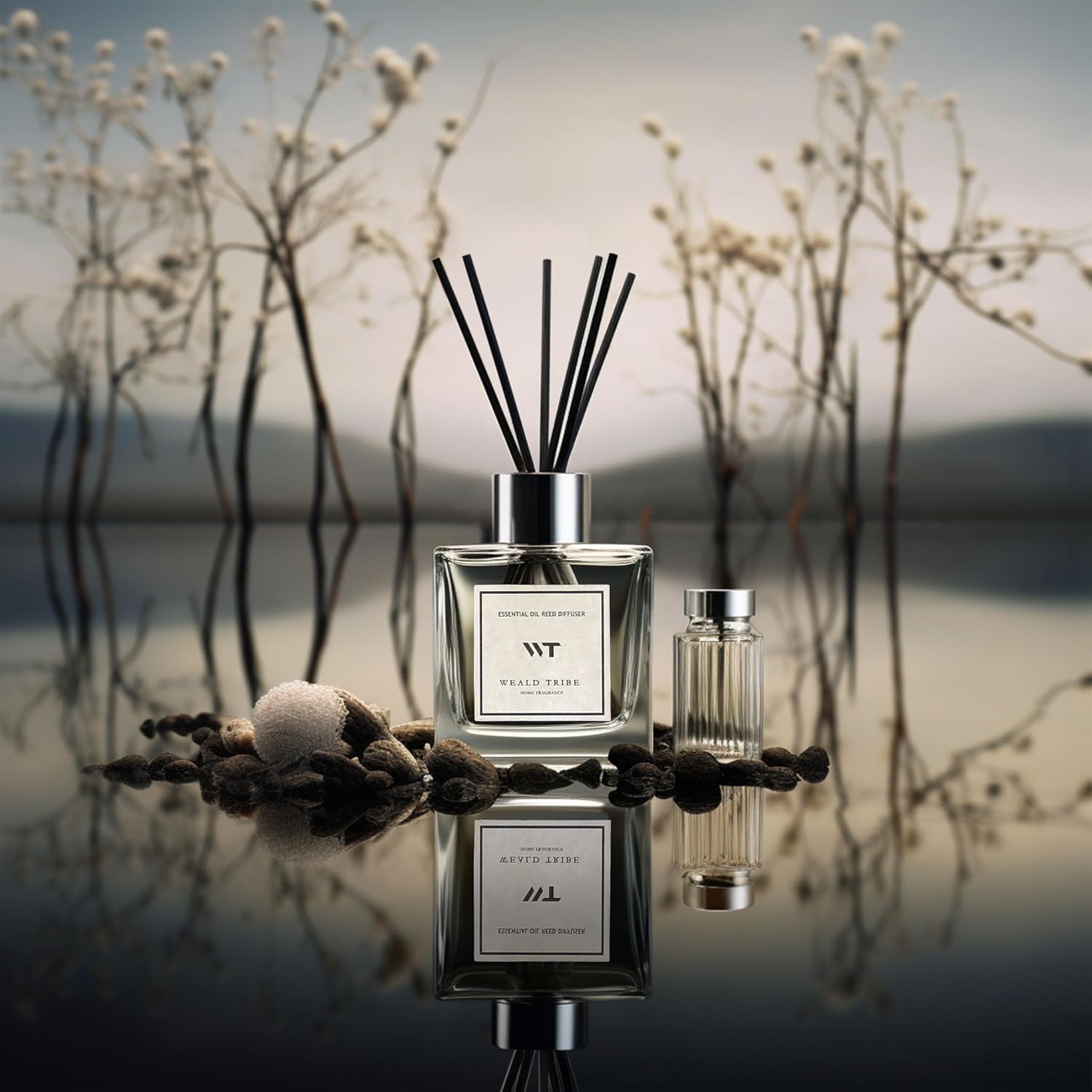 WEALD TRIBE Lavender Cedar Reed Diffuser Set