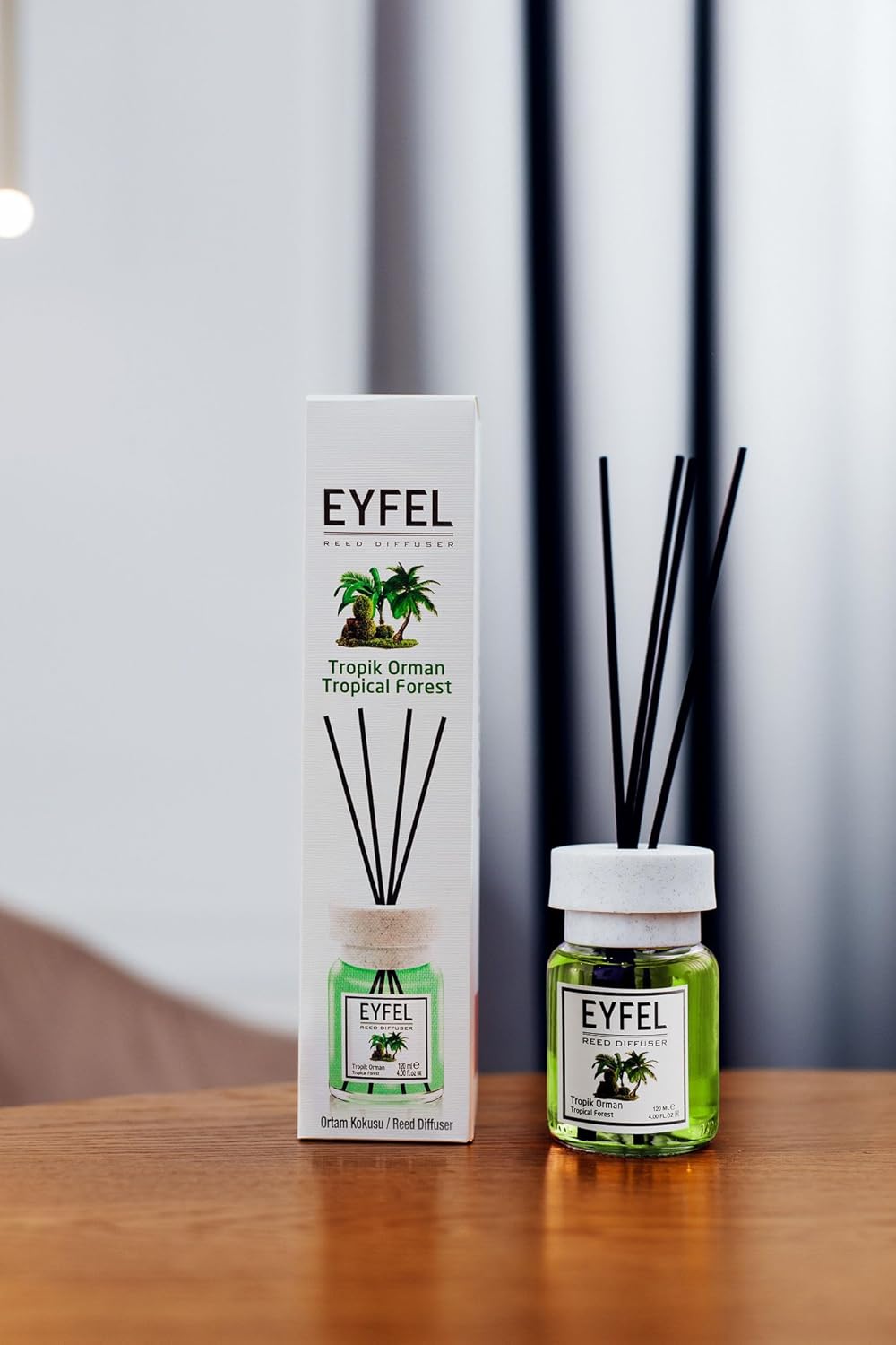 EYFEL Tropical Reed Diffuser Set 405 Fl Oz